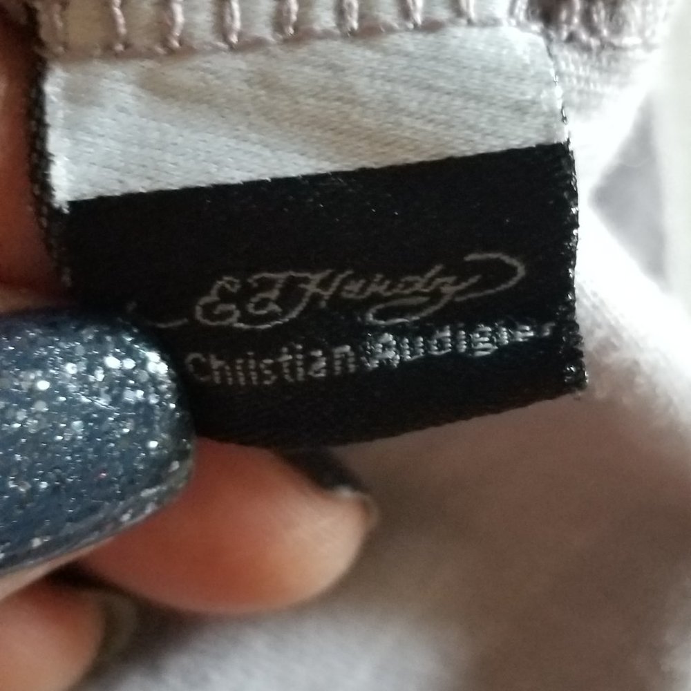 Ed Hardy Christian Audigier. Rare Vintage collectible t-shirt .  With cr… - Picture 9 of 10